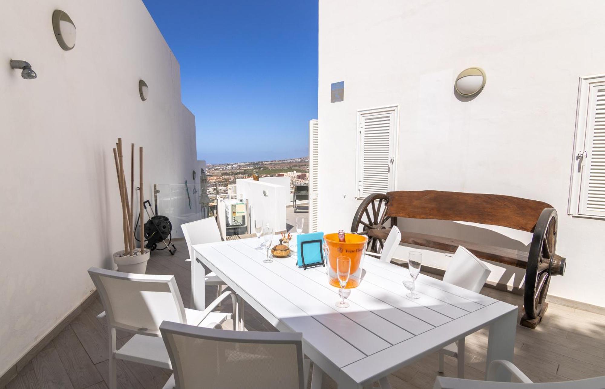 アデヘ Mirador Balcon Del Atlantico Y Piscina Privadaヴィラ エクステリア 写真