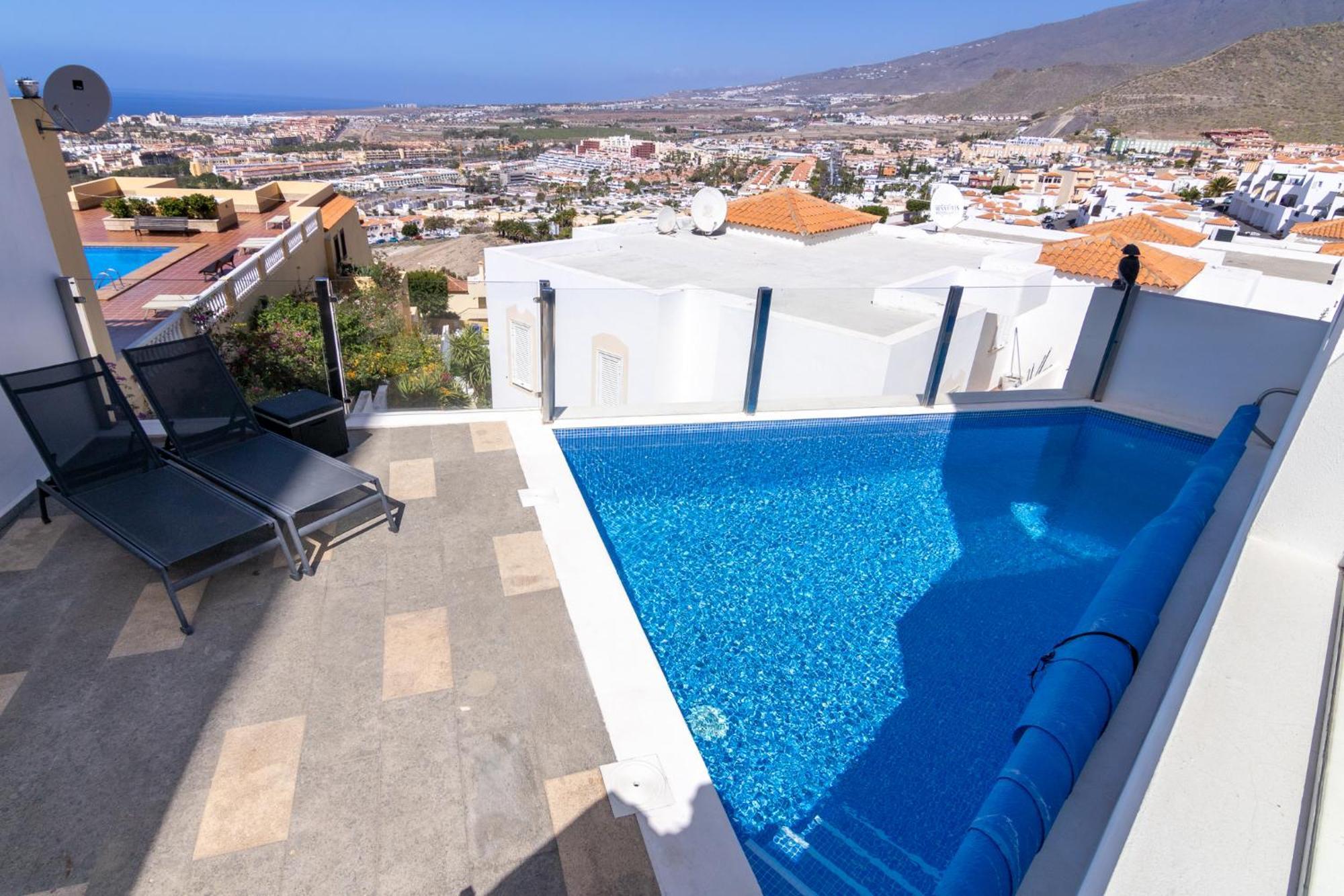 アデヘ Mirador Balcon Del Atlantico Y Piscina Privadaヴィラ エクステリア 写真
